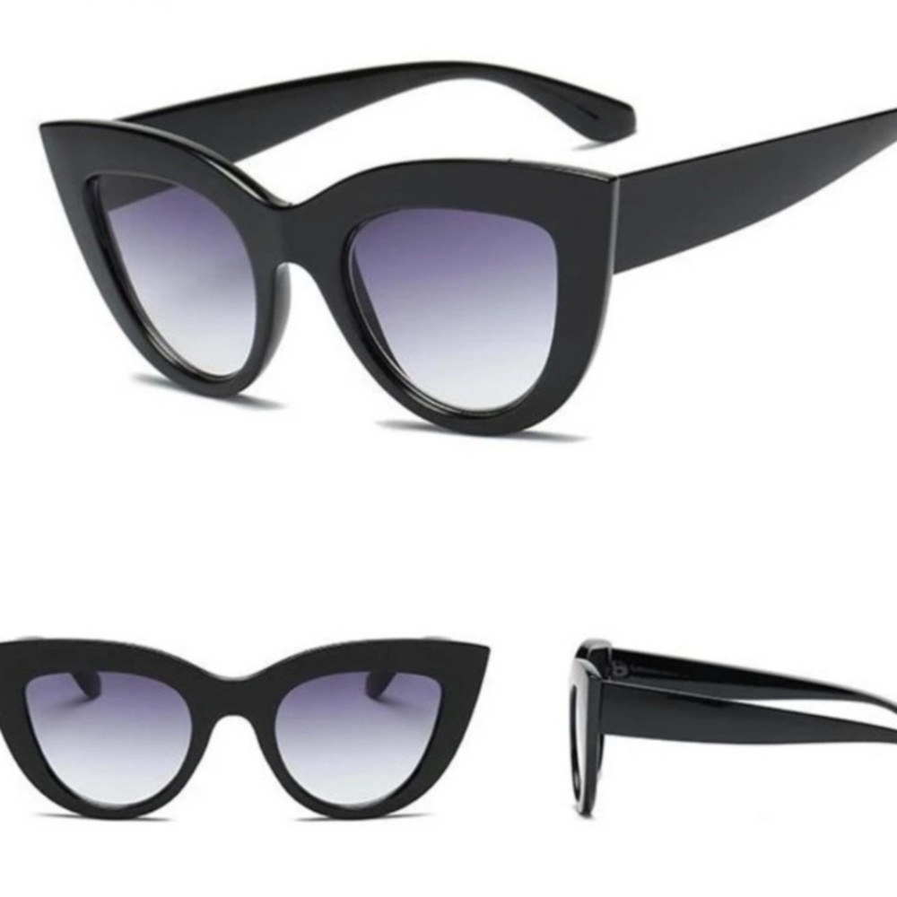 Classic Black Cat Eye Sunglasses